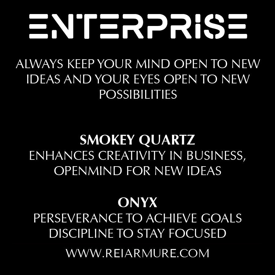 Enterprise Bracelet - Smokey Quartz