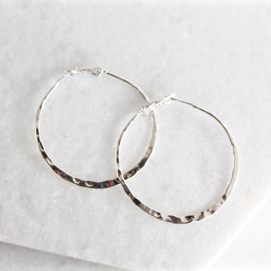 Artisanal Hammer Hoops (Small)