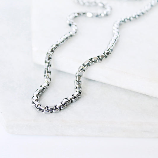 Diamond Cut Rolo Men's Chain