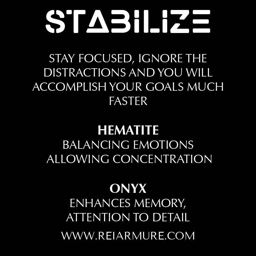 Stabilize Bracelet - Hematite