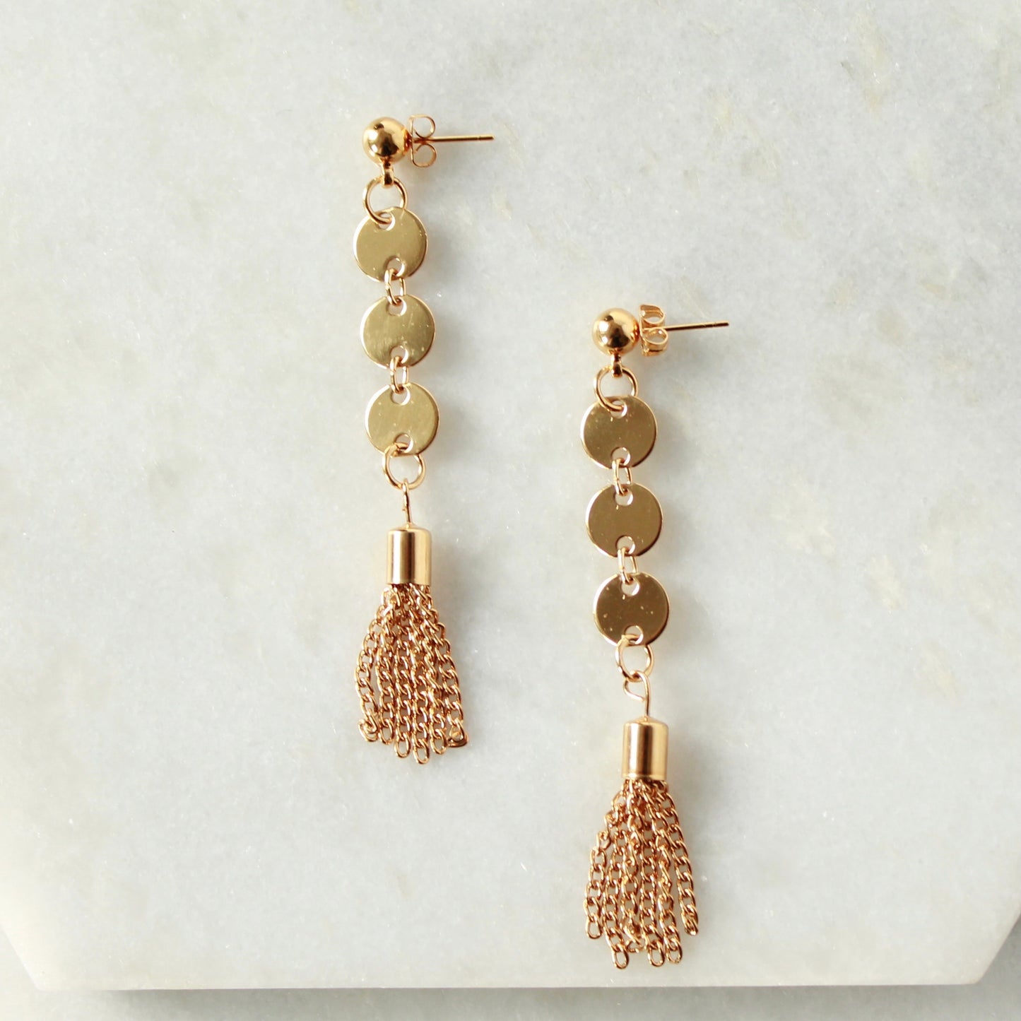 The Affluent Coin Earrings