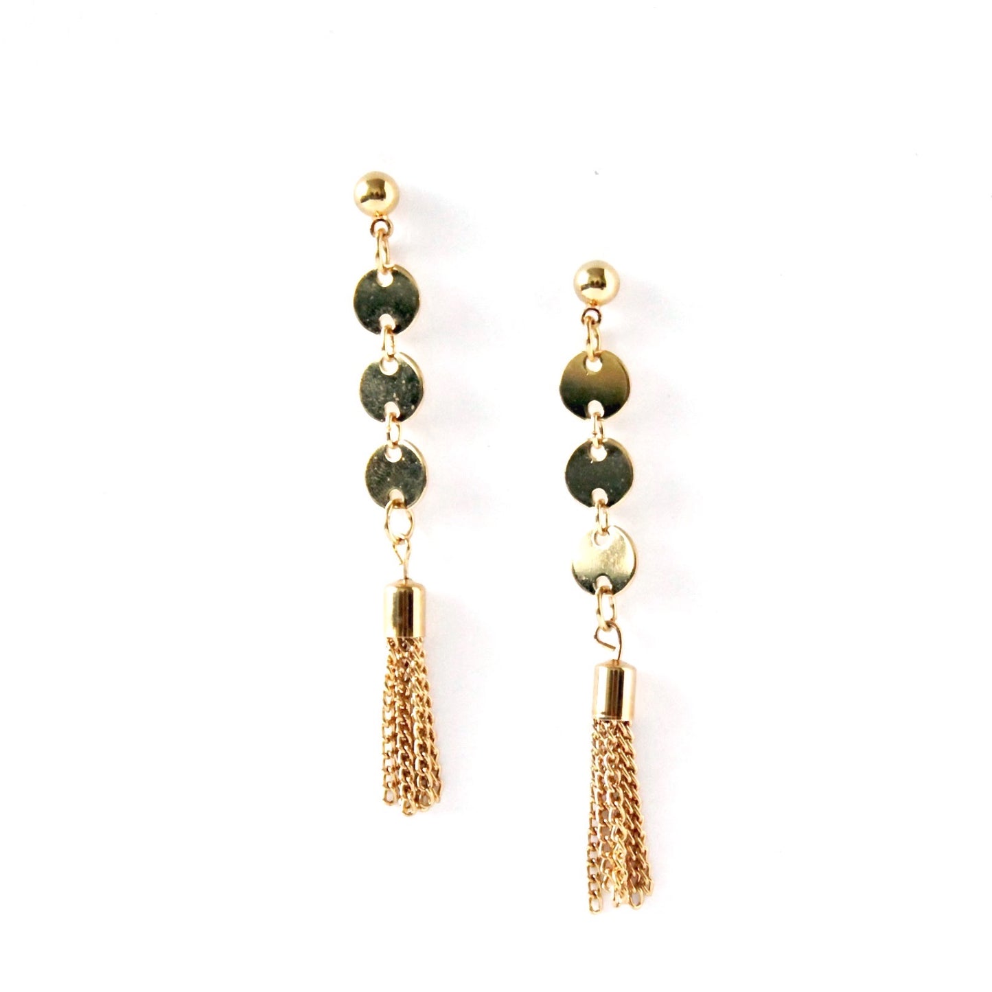 The Affluent Coin Earrings